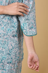 June Kurti-Pyjama w/ Hairband (Set of 3)